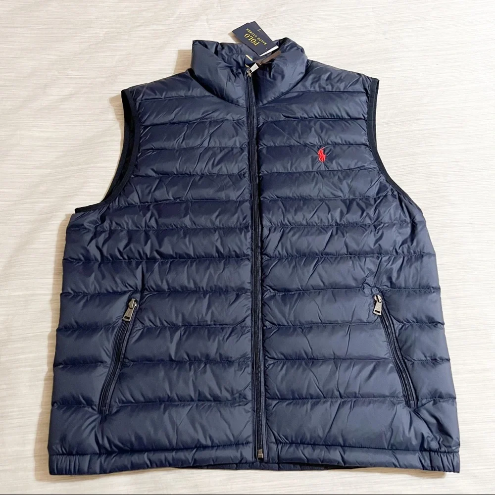POLO RALPH LAUREN Water Repellent Packable Down Vest - Picture 2 of 15
